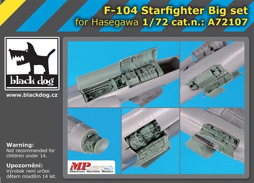 F-104 Starfighter big set for Hasegawa - Image 1