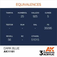 AK 11181 Dark Blue