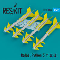 Rafael Python 5 missile (4 pcs)  (F-16I, F-16D, F-15I, Mirage F.1) - Image 1