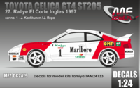 Toyota Celica GT4 ST205 J. Kankkunen – 21. Rallye El Corte Ingles 1997 - Image 1