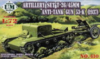 Artillery Set T-26/45mm, anti-tank gun  53-K (1937) - Image 1