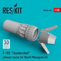 F-105 "Thunderchief" exhaust nozzle for Revell/Monogram kit - Image 1